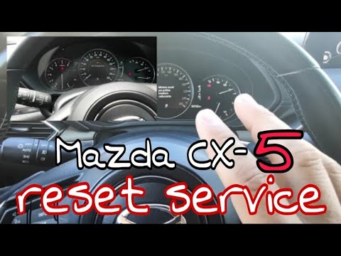 Reset service MAZDA CX5 - YouTube