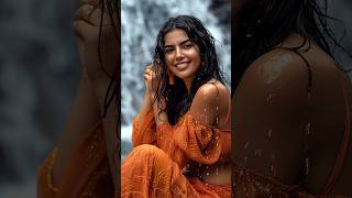 Indian Ai Lookbook | Ai Art |Viral Photoshoot At Kempty Falls #Shorts #Aibeauty