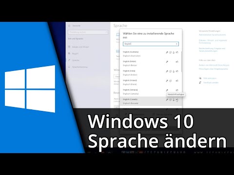 Windows 10 Sprache ändern ✅ Tutorial [Deutsch/HD]