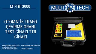 Otomatik Trafo Çevirme Oranı Test Cihazı Ttr Cihazı Mt-Trt3000