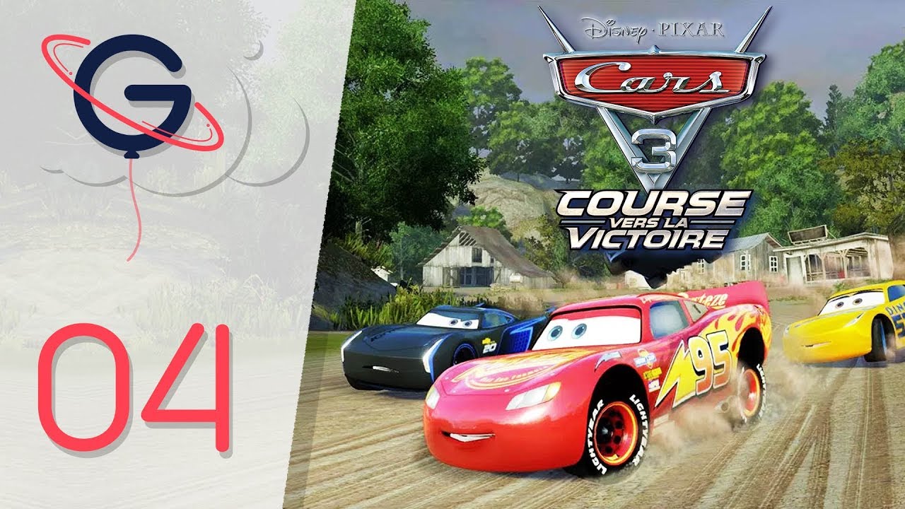 CARS 3 Flash McQueen Voiture Jeux Vidéo en Français - Course Vers la  Victoire #1 