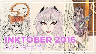 [Inktober 2016] Day 29 to 31