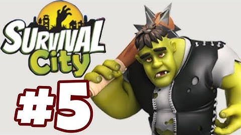 Survival City - Zombie Base Build And Defense | Gameplay Walkthrough Part 5 | Clean House