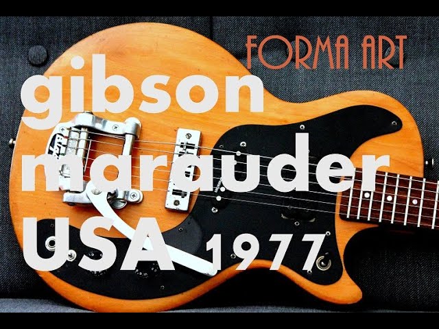 Gibson Marauder USA 1977, guitar test - YouTube