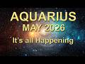 AQUARIUS “ENTERING AN ABUNDANT PERIOD!” May 2026 Tarot Reading | What’s Coming Next ✨