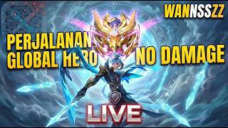 PERJALANAN GLOBAL HERO NO DAMAGE ( LING )+ CHALLENGE VIP OR SOLO