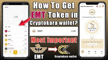 How to get EMT - Eagle Miner Token in cryptokara wallet ? Eagle Network  EMT very important !