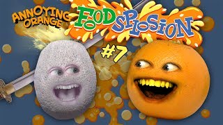 Cantaloupe vs Sword [Annoying Orange Foodsplosion #7]