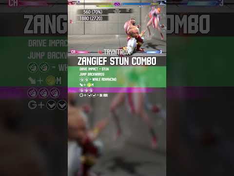 ZANGIEF COMBO TUTORIAL #streetfighter #sf6