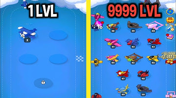 MAX LEVEL in Merge AirPlane Plane Merger Game