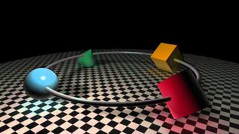 Basic Shapes - 02 Rotating Primitives