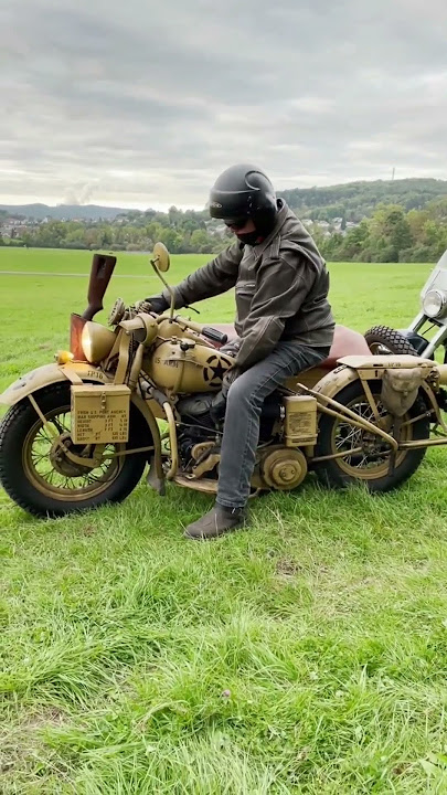 Harley-Davidson WLA Army Motorcycle