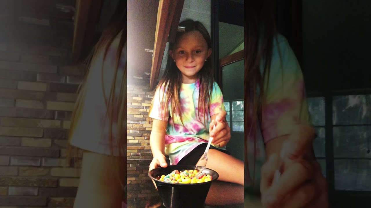 Making my favorite cereal 