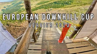 European Downhill Cup Verbier 2023 // GoPro POV