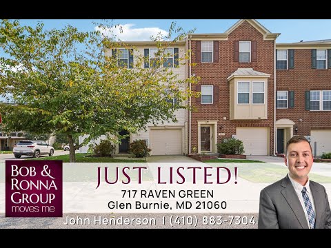 717 Raven Green, Glen Burnie, MD home video tour