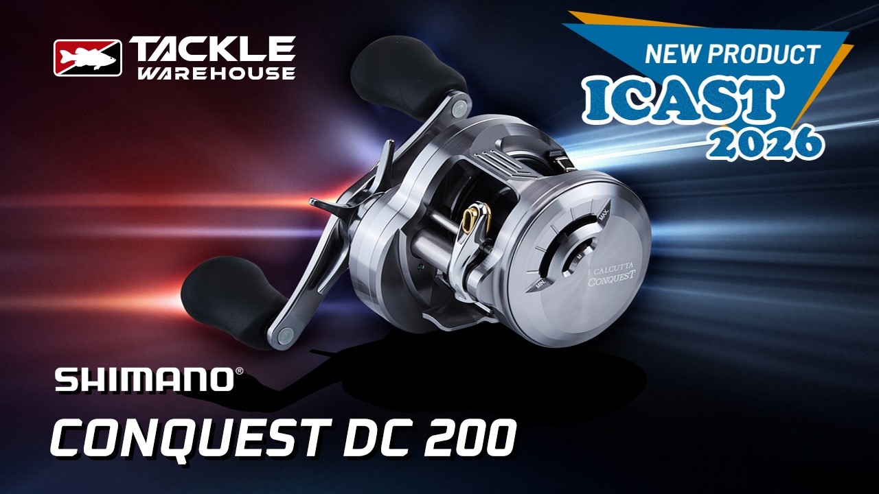 Shimano's Revolutionary Calcutta Conquest DC200 Round Reel Is