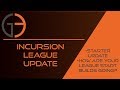 Incursion league starter update! How are your league starters going?