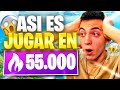 ASÍ ES MODO ARENA CON +55.000 PUNTOS EN FORTNITE