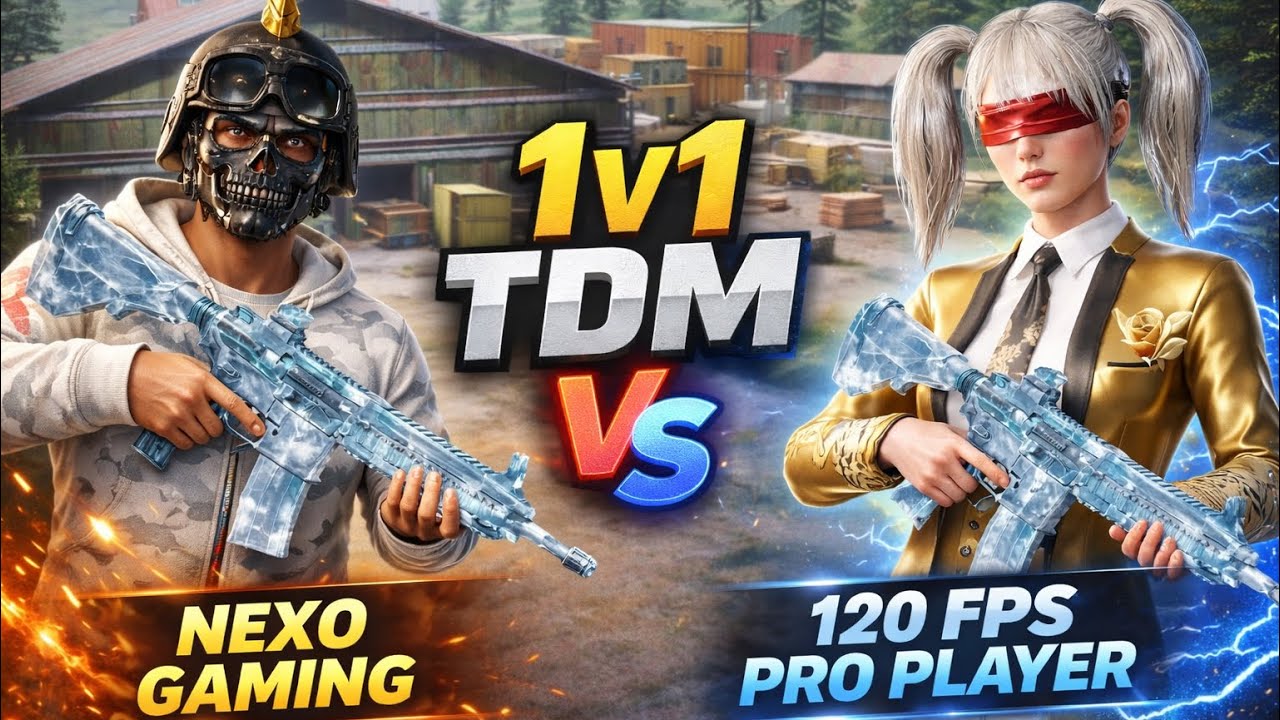 PUBG TDM 1v1 Challenge | 120 fps Gameplay - YouTube