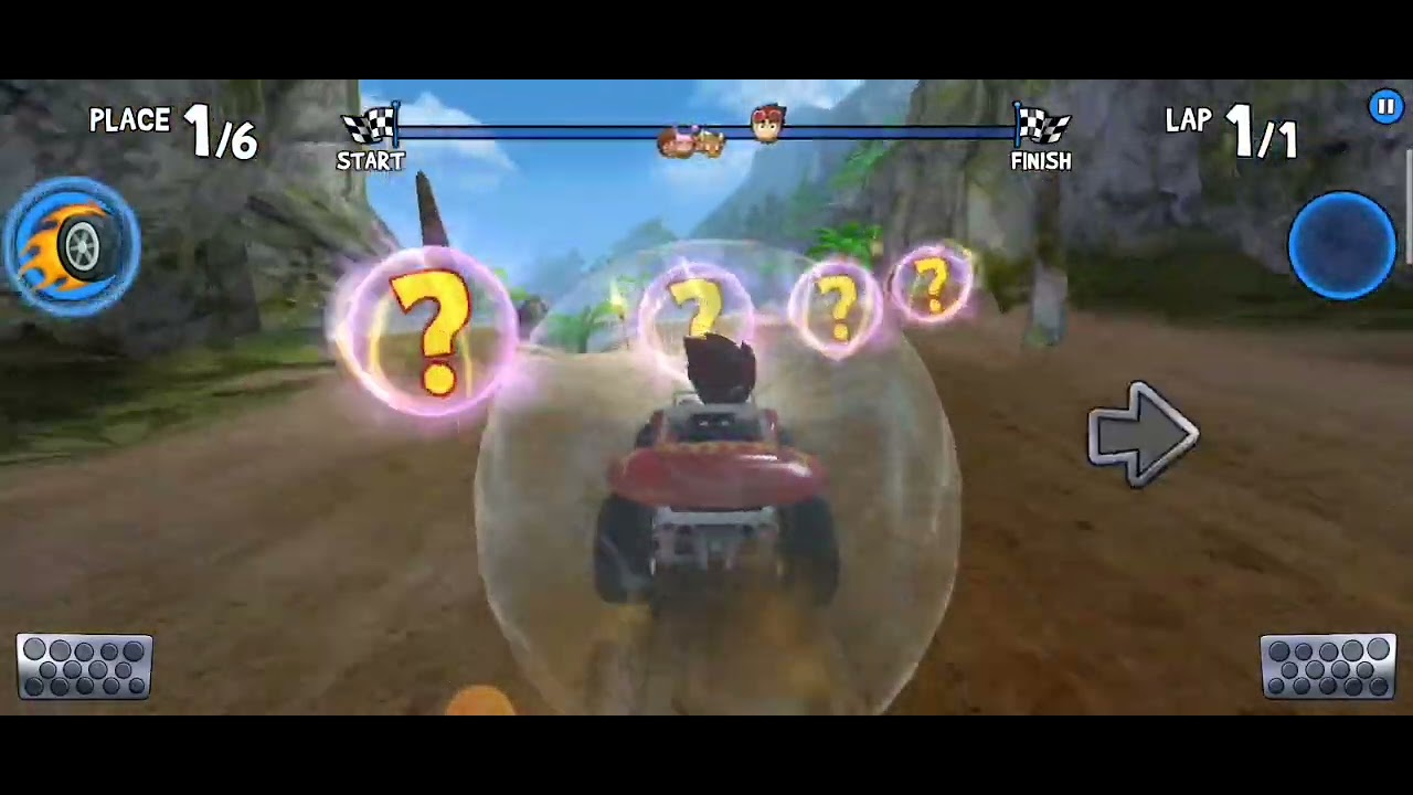beach buggy race level 1 lap 2/2 - YouTube