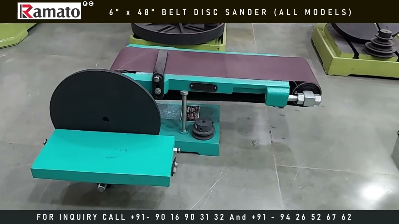 Belt And Disc Grinder Manufacturer Rajkot Gujarat Bharat INDIA