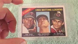 My Childhood Baseball Card Collection: 1964-1966