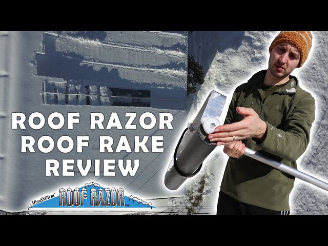 MinnSnowta Apollo Roof Razor Solar Sweeper Premium Snow Razor