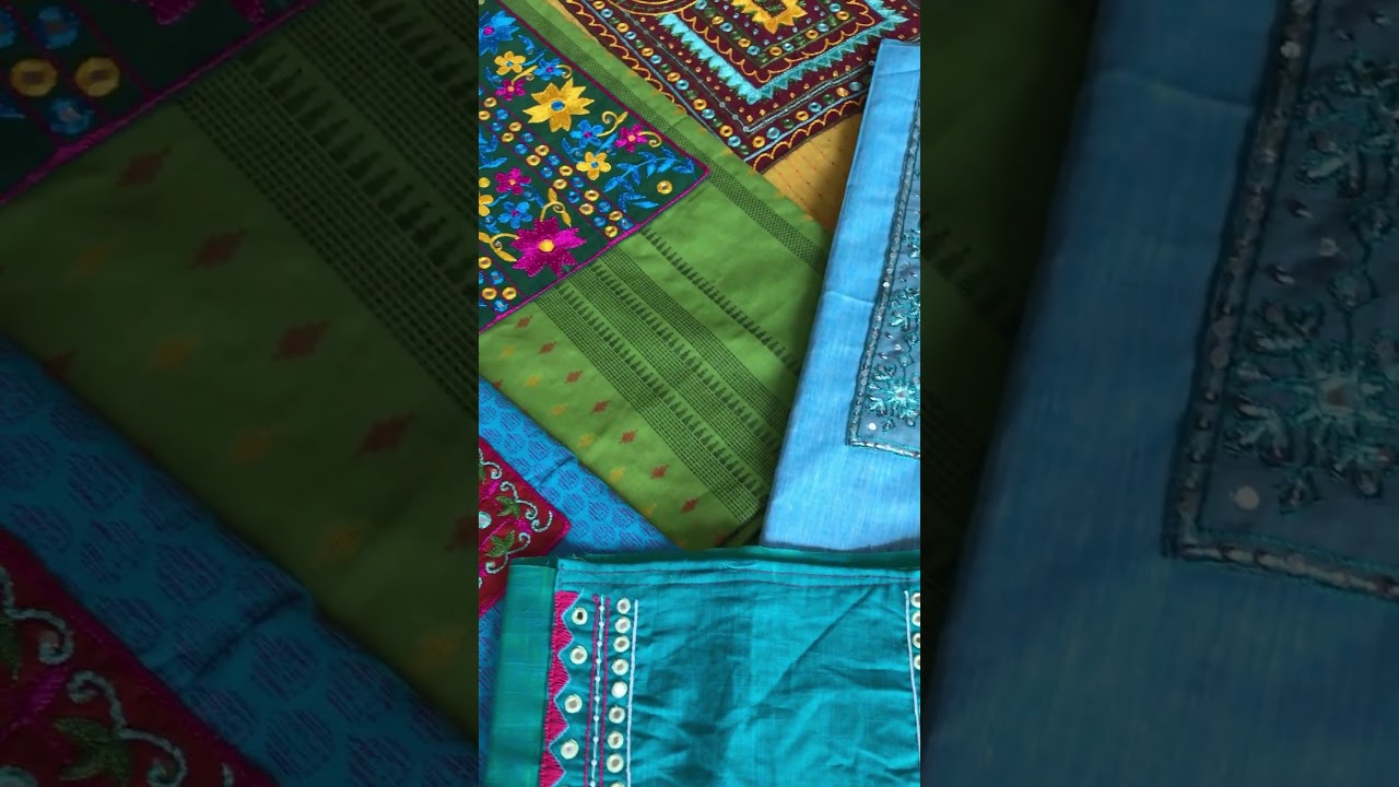 South Cotton Patchwork Kurti, latest patchwork kurti, cotton kurti, fashionable kurti, ethnic wear.