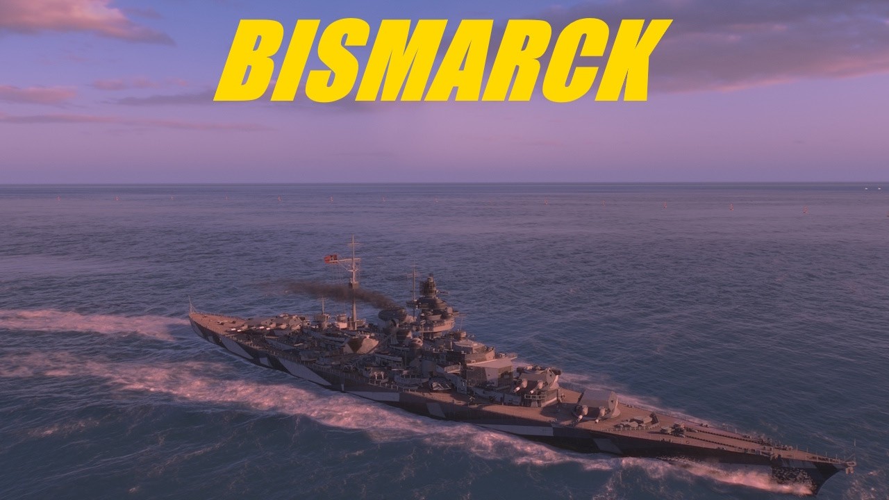 Bismarck-хороший бой на ПМК легенде
