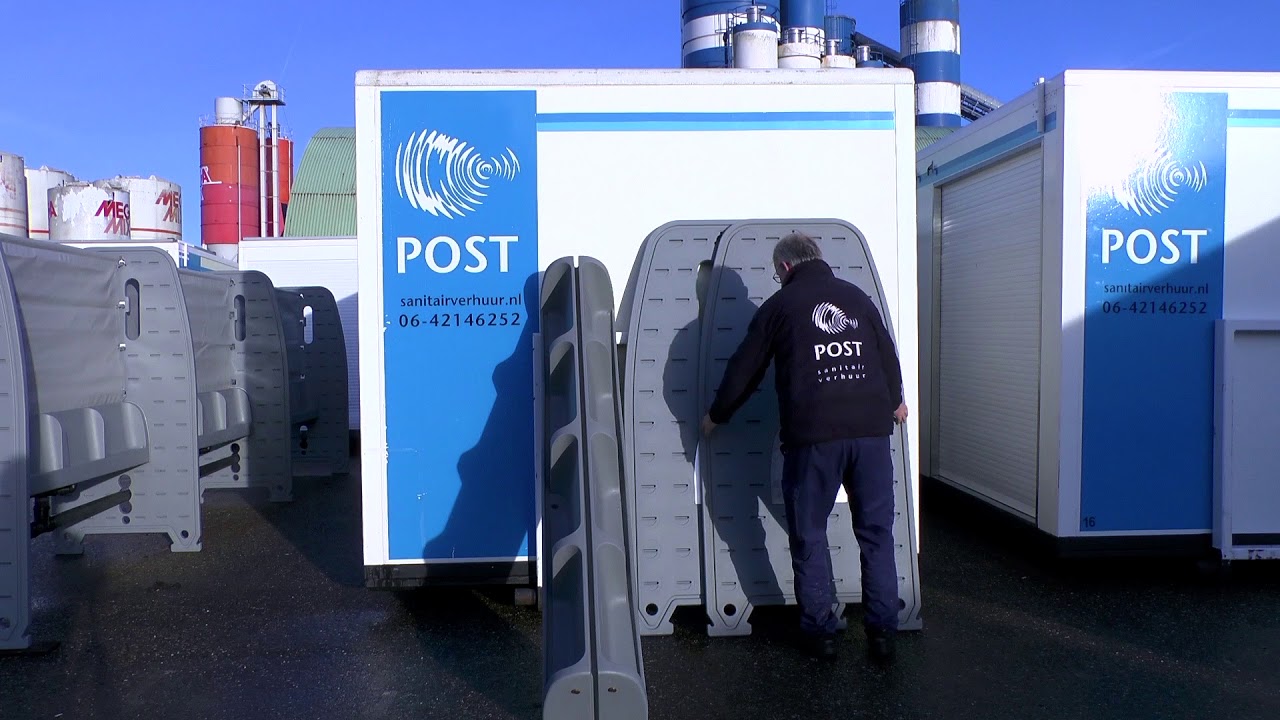 Nieuw materieel Post Sanitairverhuur
