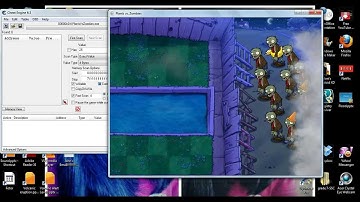 Plants Vs. Zombies Survival Mode Using Cheat Engine 6.3