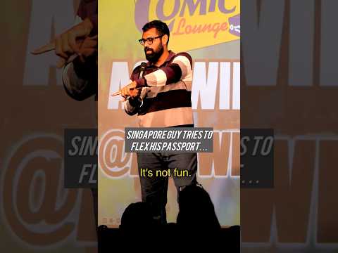 Singapore guy makes fun of Indian Passport 🇮🇳