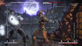 I did the hardest subzero combo From (Kustom Mkx)