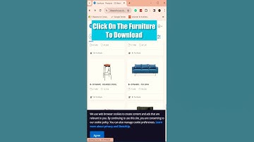 How To Download & Use Furniture From SketchUp Warehouse #shorts #sketchup #sketchupwarehouse