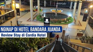 Review of staying at an airport hotel inside Juanda Airport Surabaya, Cordia Hotel (formerly Ibis...