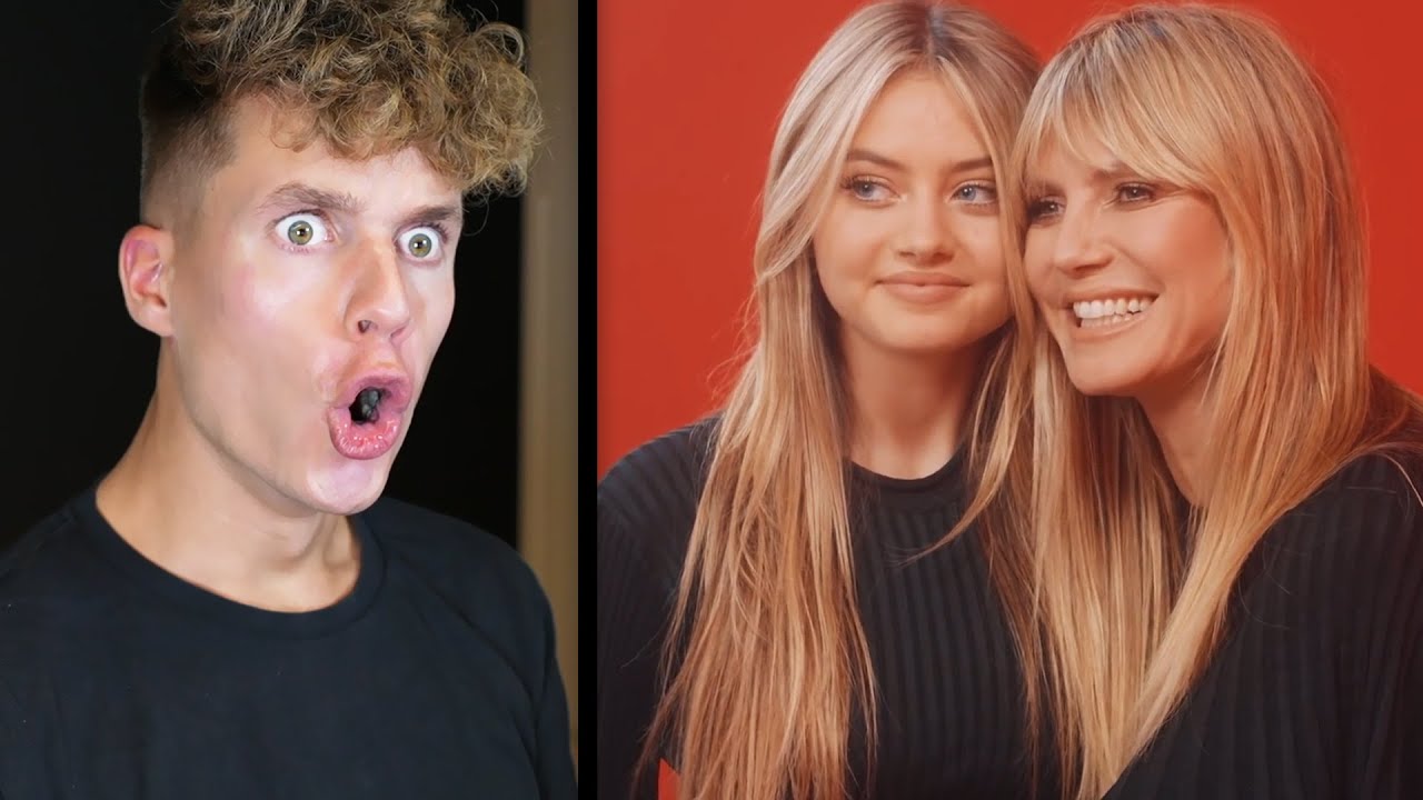 WER WÜRDE EHER 😳 Heidi Klum & Leni Klum