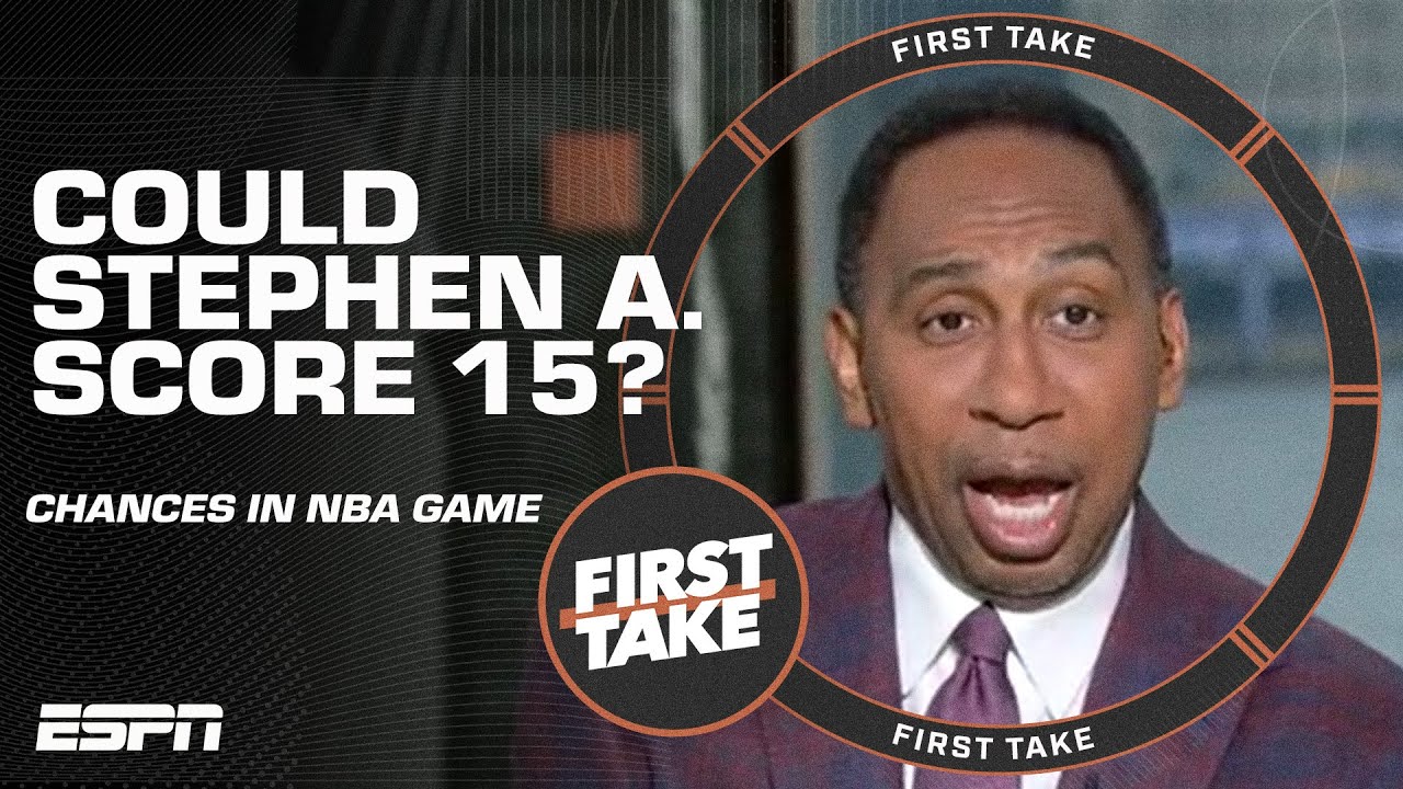 🤦/u200d♂️ Stephen A.s strategy to score 15 points in an NBA game to win $20M 😂 First Take