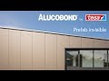 ALUCOBOND® Prefab invisible // Bonded installation system with façade elements
