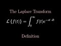 The Definition of the Laplace Transform and Three Basic Examples