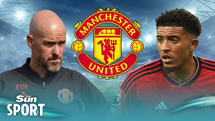 Why Jadon Sancho MUST APOLOGISE to Erik Ten Hag after Man United fallout