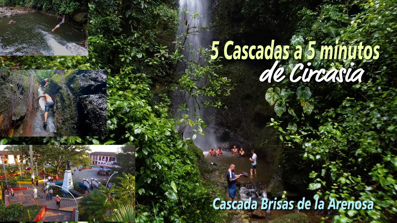 Cascadas de Circasia y Lugares Gastronómicos
