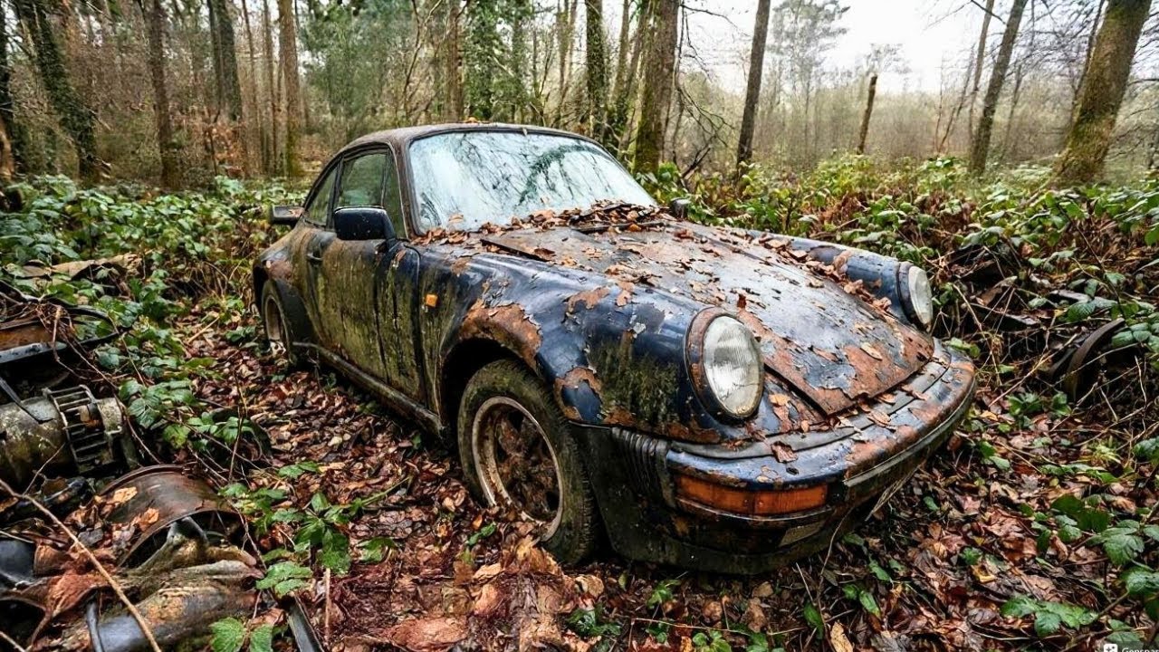 POV 4K ASMR Car Restoration — Full Restoration of a Porsche 911 Turbo from Heavy Rust