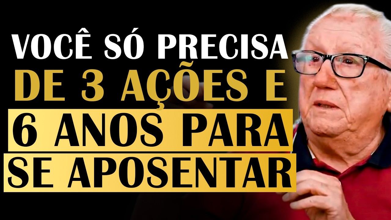 BARSI REVELA COMO ATINGIR A LIBERDADE FINANCEIRA EM 6 ANOS E SE APOSENTAR!