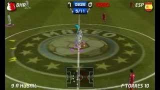 Empírico Parche desconcertado World Tour Soccer 2 Gameplay PSP - YouTube