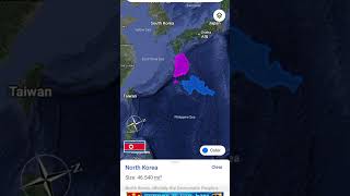 South Korea vs North Korea | Map Comparison | Area, Population &amp; Geography