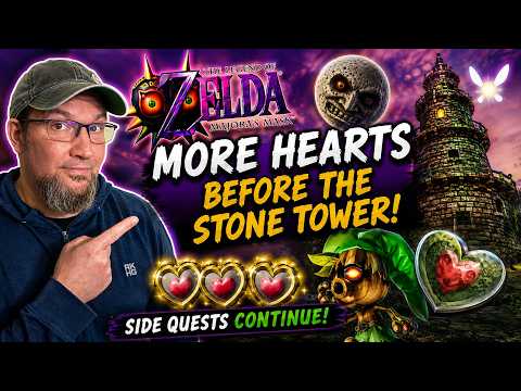 Live thumbnail for Before Stone Tower… We Need MORE HEARTS! | Majora’s Mask