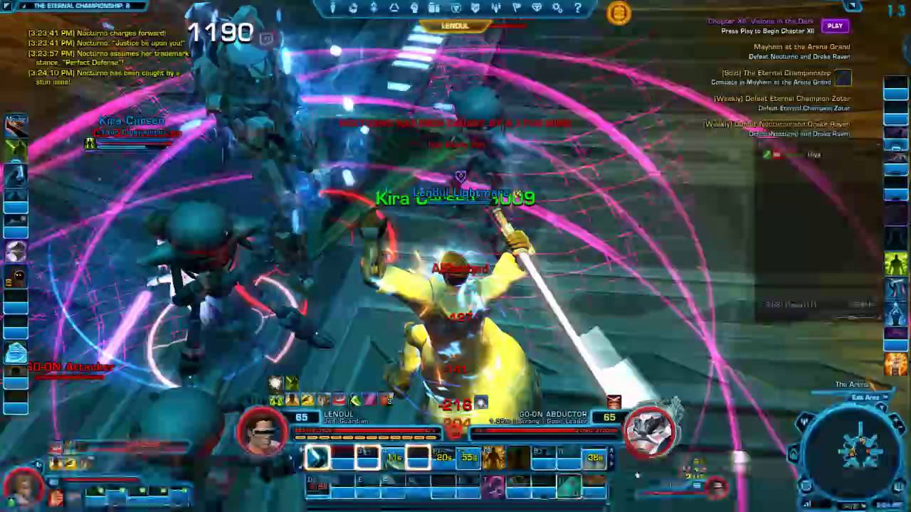 Eternal Championship Boss #7 Nocturno and Drake Raven