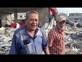 طيران الاحتلال الإسرائيلي يدمّر عدة منازل بعد إنذار سكانها بإخلائها غرب مخيم النصيرات وسط قطاع غزة