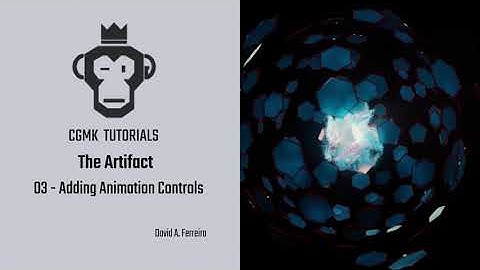 CGMK Houdini Course - The Artifact - 03 Adding Animation Controls