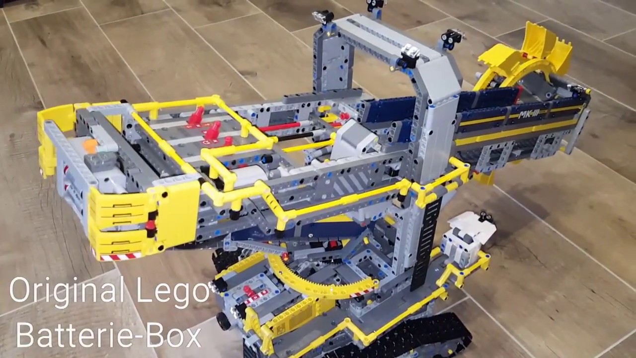 Original Lego BatterieBox vs. modifizierte Lego BatterieBox mit 11,1